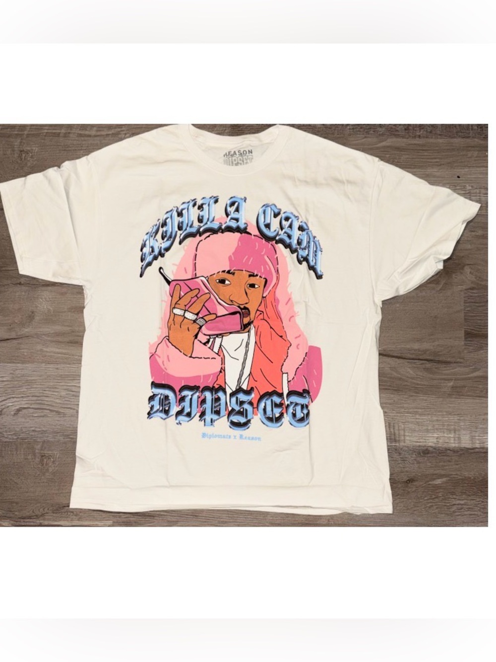 NWOT Men's Dipset Killa Cam Shirt Size XL Never worn or washed